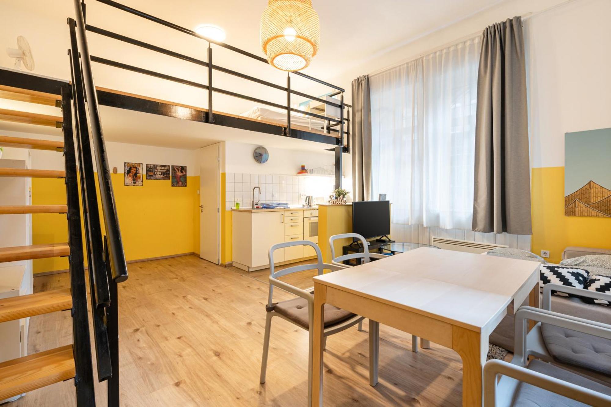 Charming Studio In The Heart Of The Jewish Quarter W41 Yellow Budapesta Exterior foto