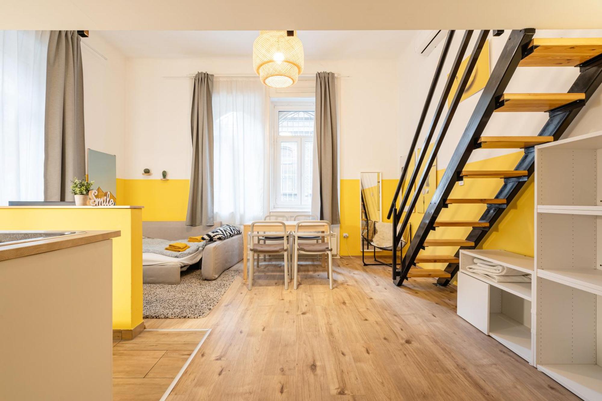 Charming Studio In The Heart Of The Jewish Quarter W41 Yellow Budapesta Exterior foto
